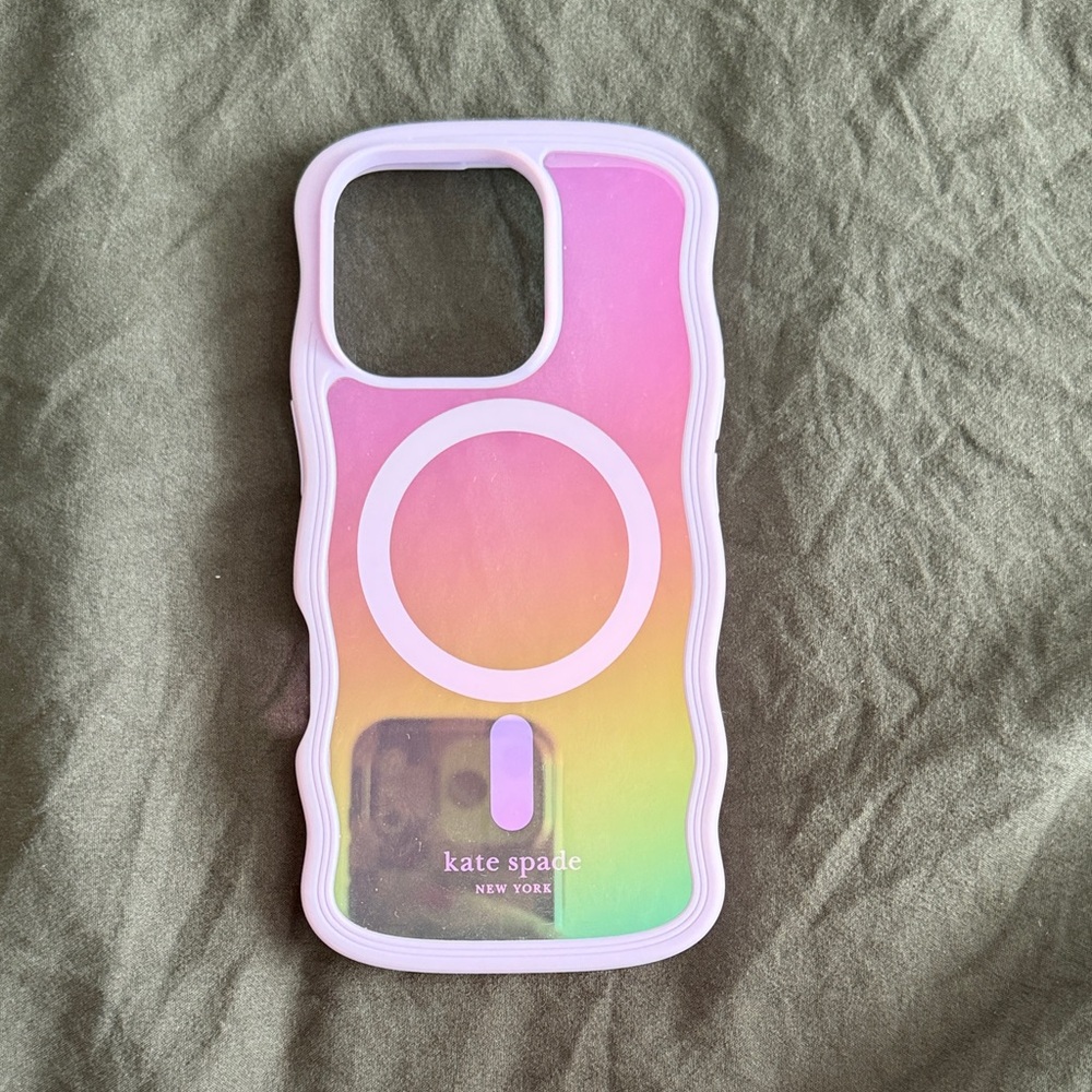 kate spade Gradient Pink and Yellow iPhone 16 pro Case